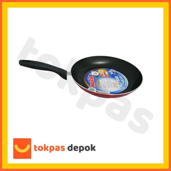 Teflon Maxim Valentino Ukuran 18 20 Cm Wajan Penggorengan Anti Lengket
