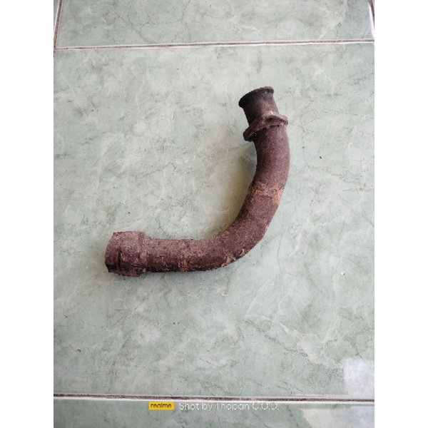 LEHERAN KNALPOT SATRIA 2TAK ORIGINAL COPOTAN