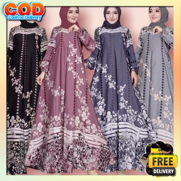 Gsmis Dres Syari Premium Bsju Gahmis Casual Branded Drees Ibu2 Juba Kekinian Gsmis Model Terbaru 202