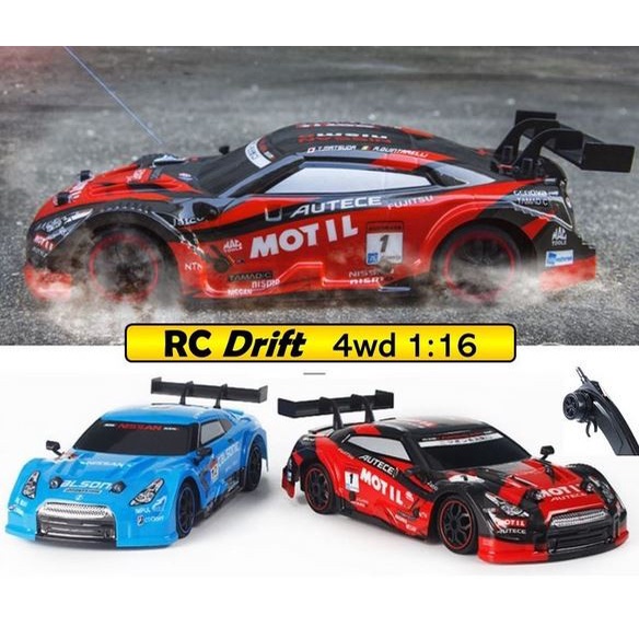 Mainan Anak Rc Remot Kontrol Mobil Balap Racing Drifting Seluncur 360