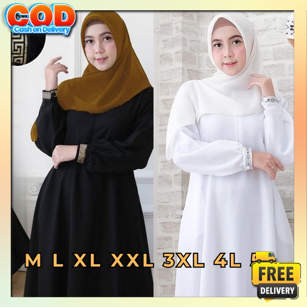Buju Muslimah Pesta Premium Pesta Lebaran Gammis Gams Kualitas Premium Bahan Tebal Baju Muslim Gsmis