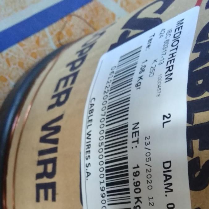 %%%%] kawat email tembaga hellenic 1.50