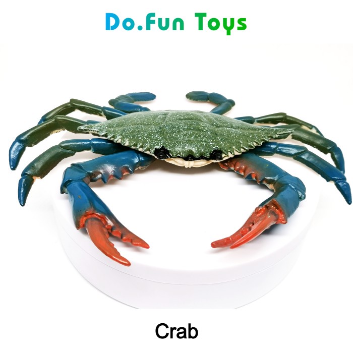 Crab Animal Figure/ Miniatur Mainan Kepiting Ready
