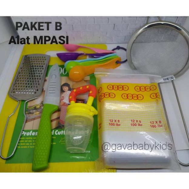 PAKET B ALAT MPASI BAYI 6 BULAN