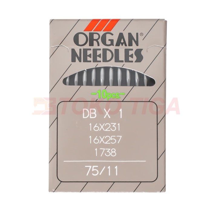 

Jarum Organ/Organ Needles DBx1 (Mesin Jahit Industri & Garmen)
