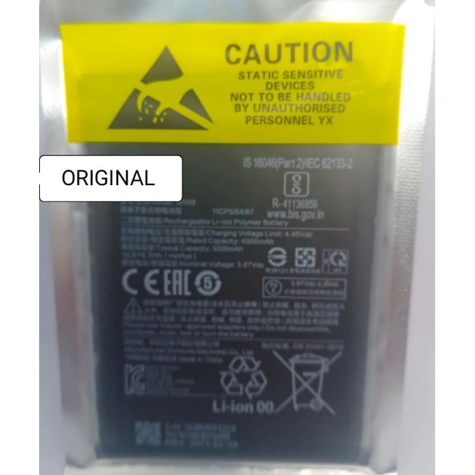 Baterai Baterry Batere Xiaomi Redmi Note 10 Redmi Note 10s BN 59