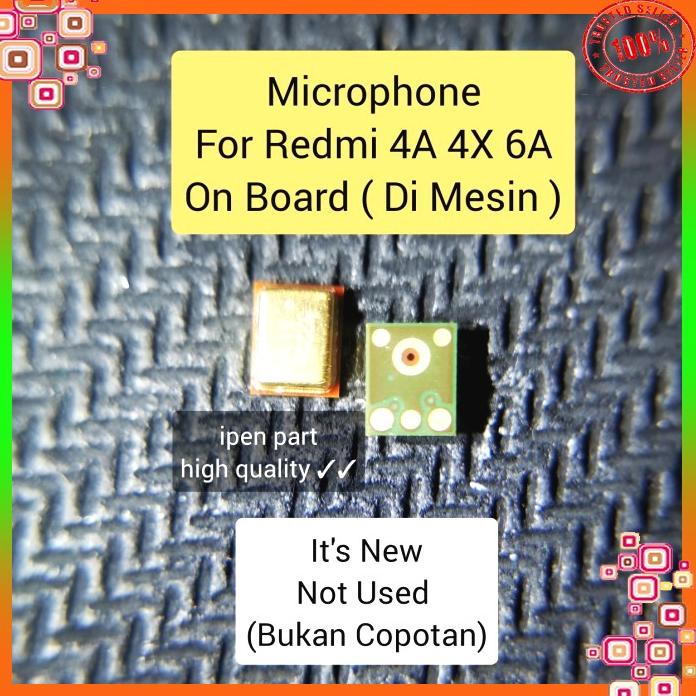 Mic Redmi 4A 4X 6A Modul Microphone Mikrofon Xiaomi