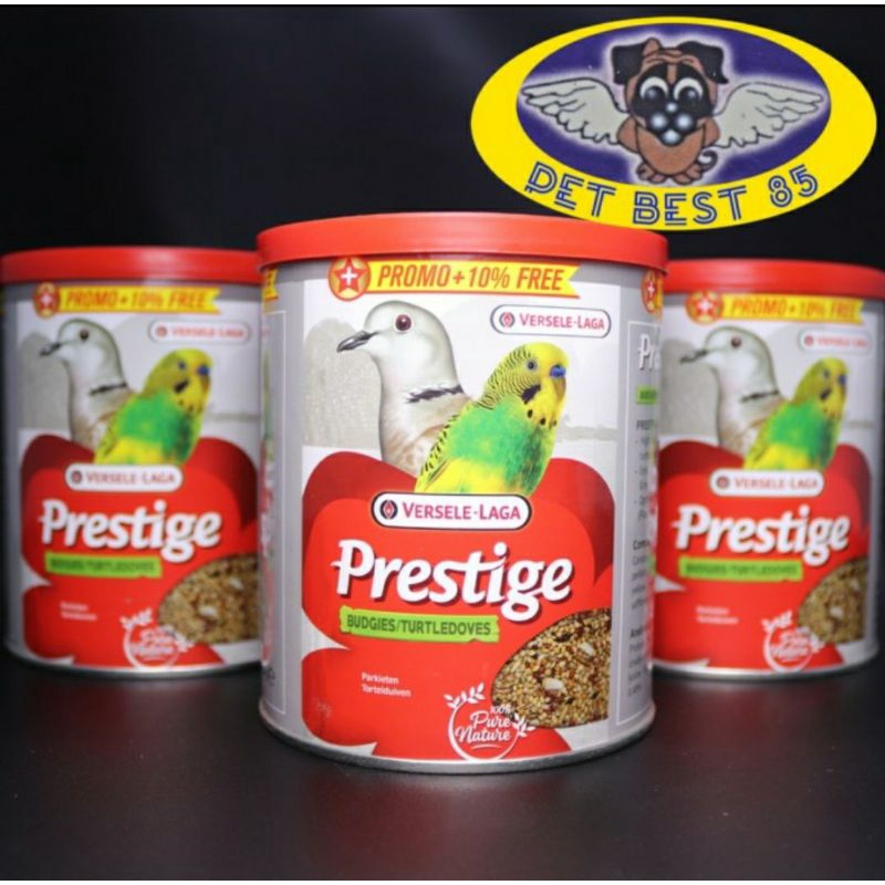 Prestige Budgies/Turtledoves Makanan Burung Parkit Perkutut Titiran