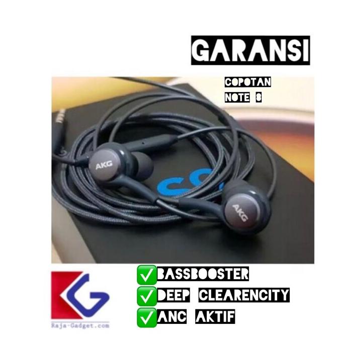 Headset Earphone Original Copotan S8 S9 S10 Plus Akg Garansi No Oem
