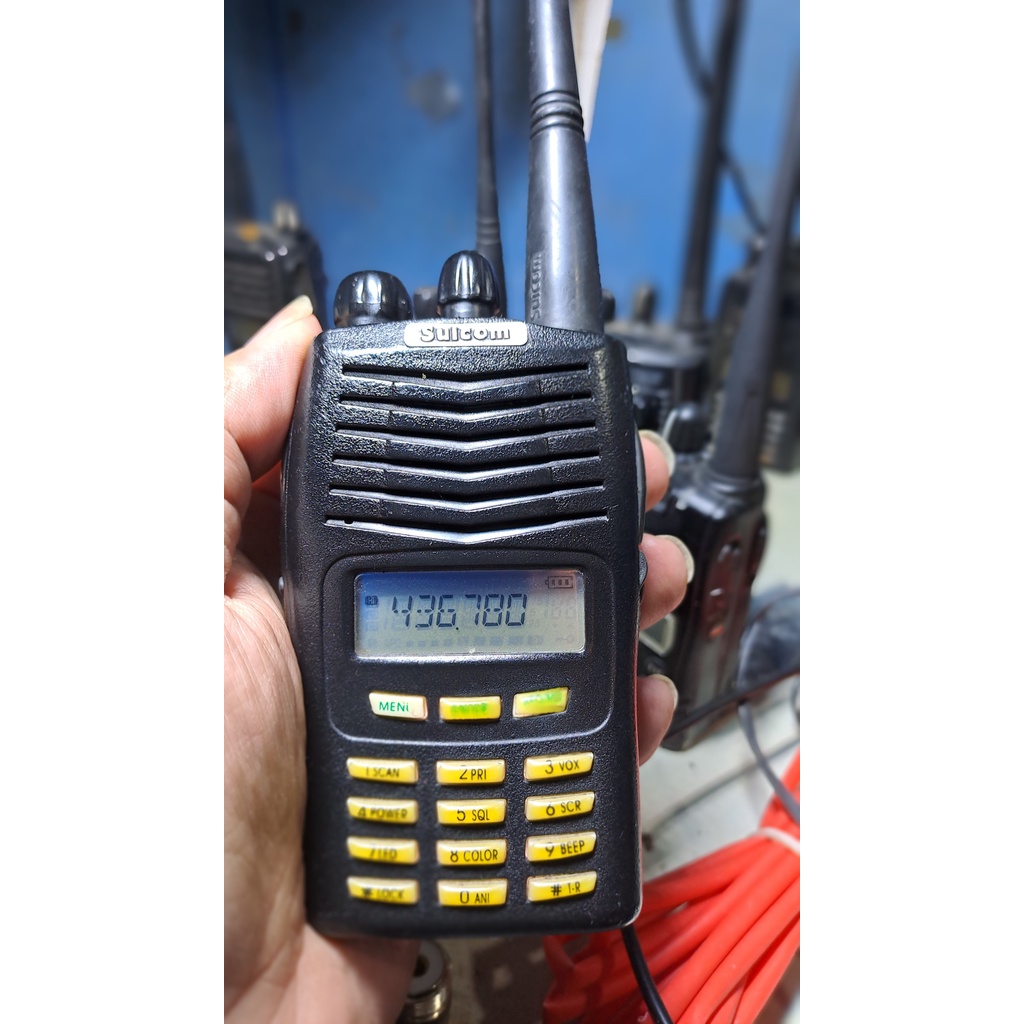 Ht Suicom Sh-430 Frekuensi Uhf 400 sd 470 Mhz Normal Tinggal pakai Suicom Sh430 Mirip Weierwei Vev 3
