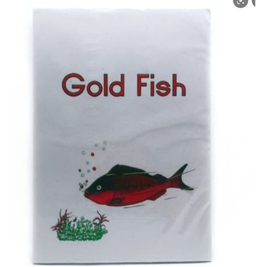 

Kertas Buram Gold Fish Isi 400 Ukuran A4 & F4