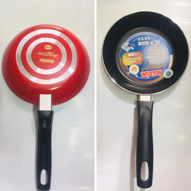 Frypan Maxim : Teflon Anti Lengket Maxim Valentino Ukuran 20Cm