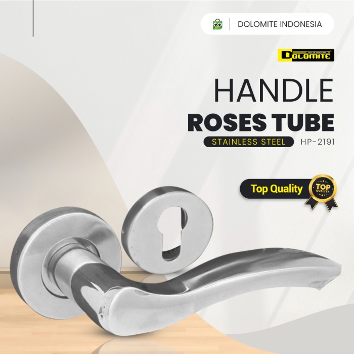 HANDLE ONLY GAGANG TANPA KUNCI PINTU RUMAH STAINLESS MURAH 2191
