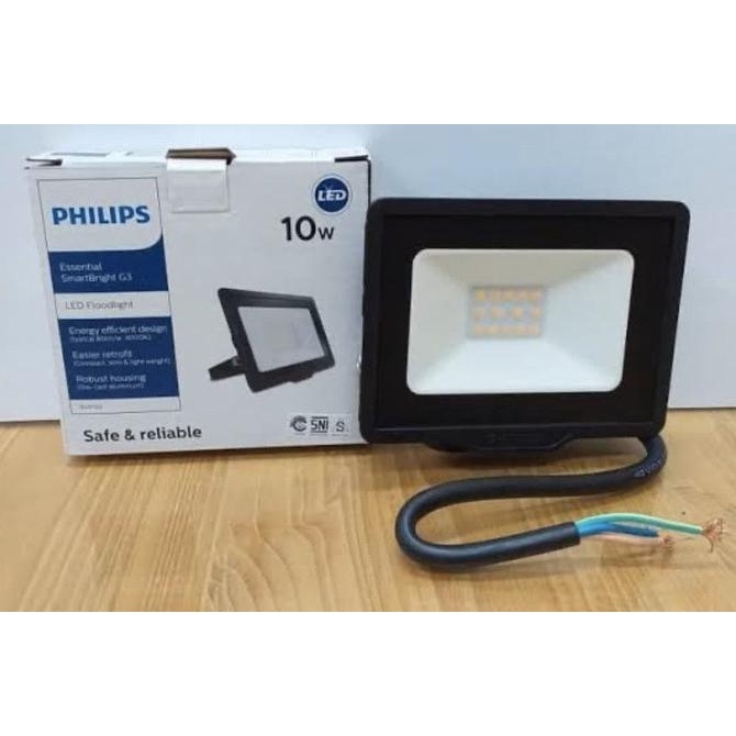 FLOOD LIGHT PHILIPS LED BVP150 BVP 150 10 W WATT 10W LAMPU SOROT