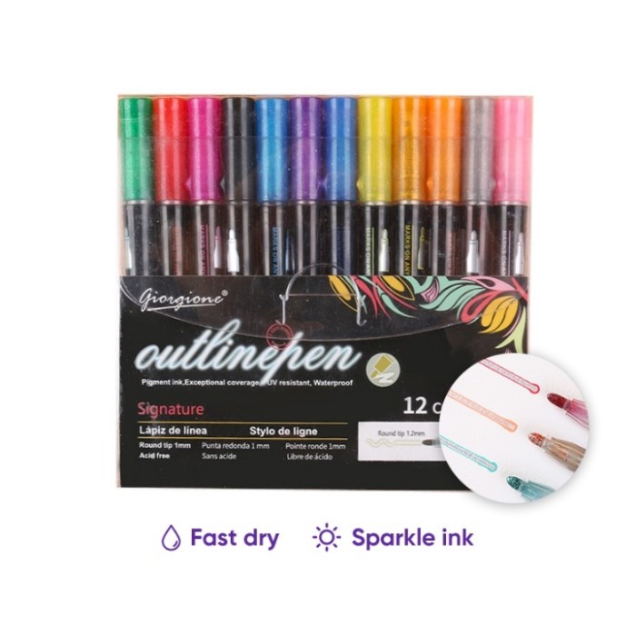 

Outline Markers Double Line Outline Pen Drawing Marker Pen Terbaru