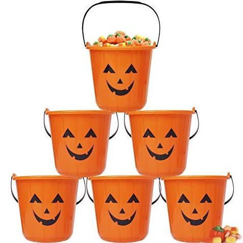 

Terlaris Zcaukya Halloween Pumpkin Trick Treat Bucket, 6 Pack Terbaik