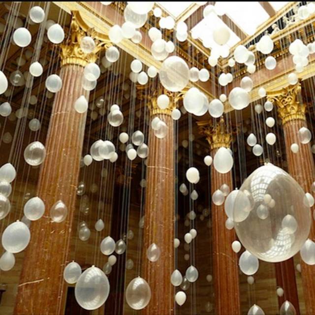 Balon Latex Transparant / Balon Latex Bening 12Inch Per Pa Isi 100