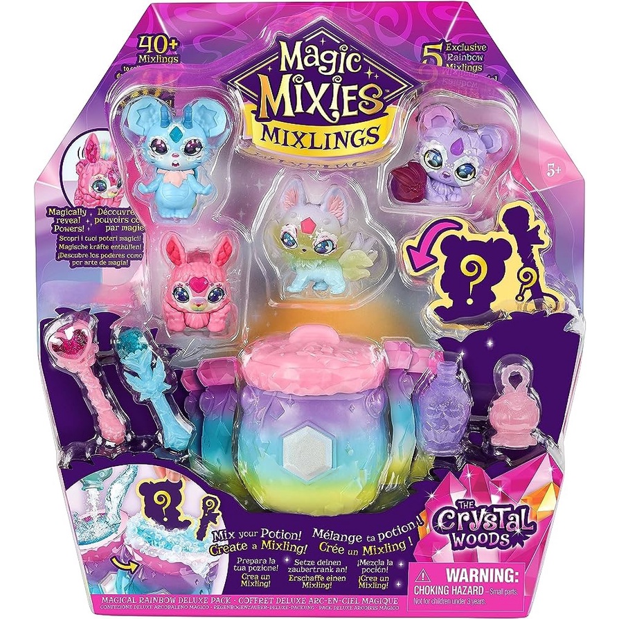 Magic Mixies Mixlings Magical Rainbow Deluxe Pack