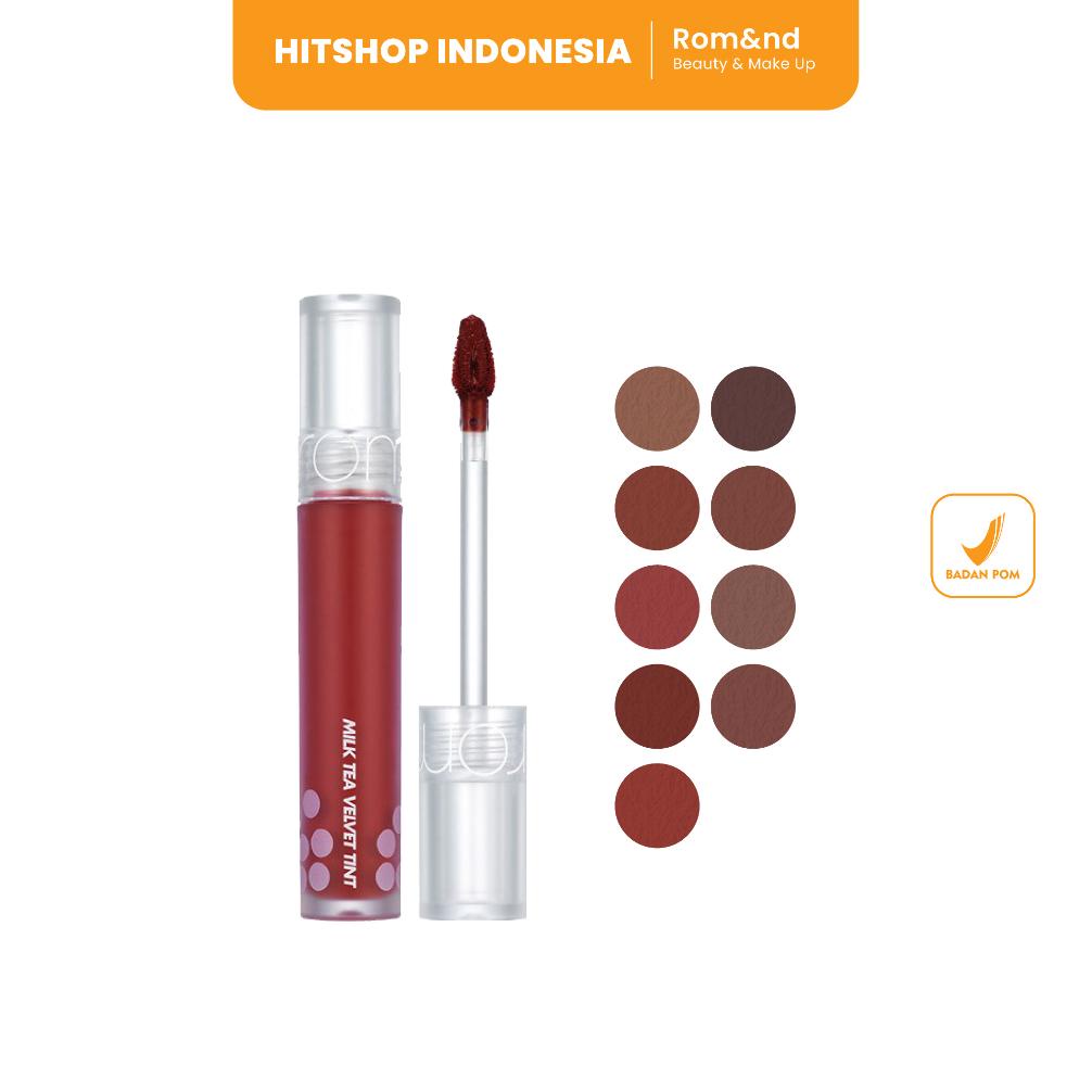 

| tea velvet tint (9 colors) - milk tea series (4 colors) + afternoon tea series (5 colors) / hitshop