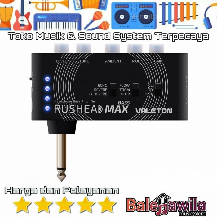 Valeton Rushead Max Gitar Bass Valeton RH101 RH 101