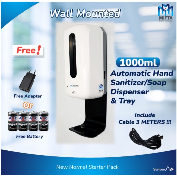 DISPENSER HAND SANITIZER OTOMATIS /SABUN OTOMATIS / SOAP DISPENSER