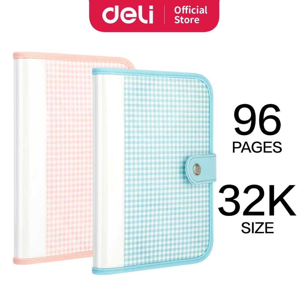 

Deli Buku Hard Cover 4 Macam Kertas Pink/Biru, Ukuran 32K 96 Halaman SZ025