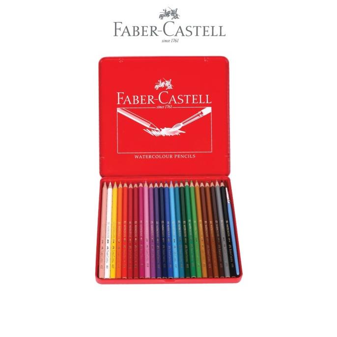 

Faber-Castell Watercolor Pencils 24L Tin Case