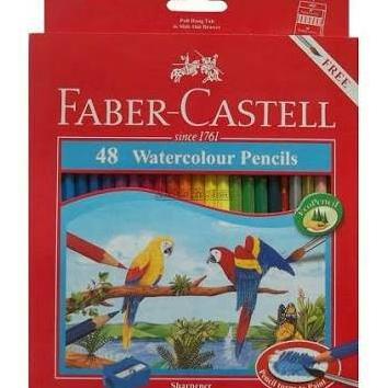 

pensil warna faber castel 48 pcs water colour