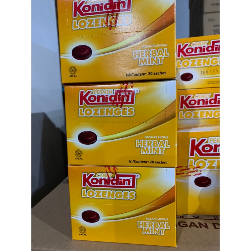 

Permen Konidin Lozenges Nt Kemasan 1 Box Isi 20 Bungkus