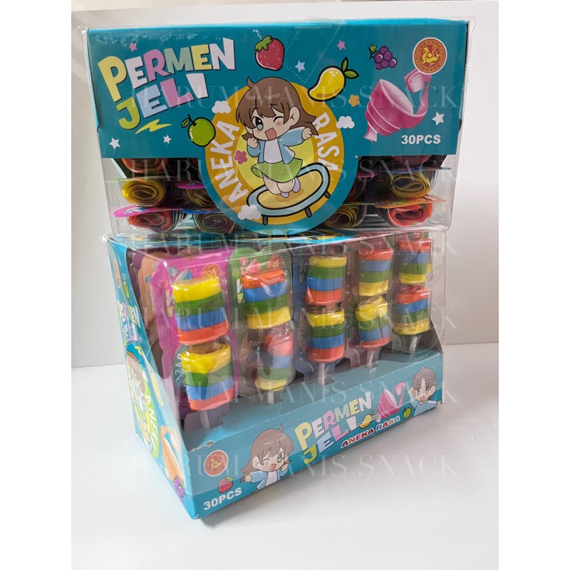 

Permen Roll Pelangi Candy Isi 30 Pcs K Nt Aneka Rasa Buah