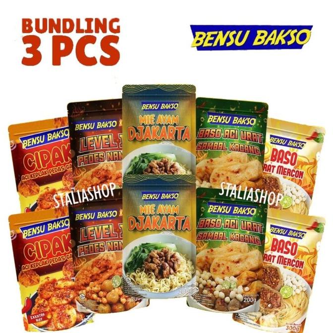 

BUNDLING 3 PCS BENSU BASO PAKET HEMAT SINTARAHMA5