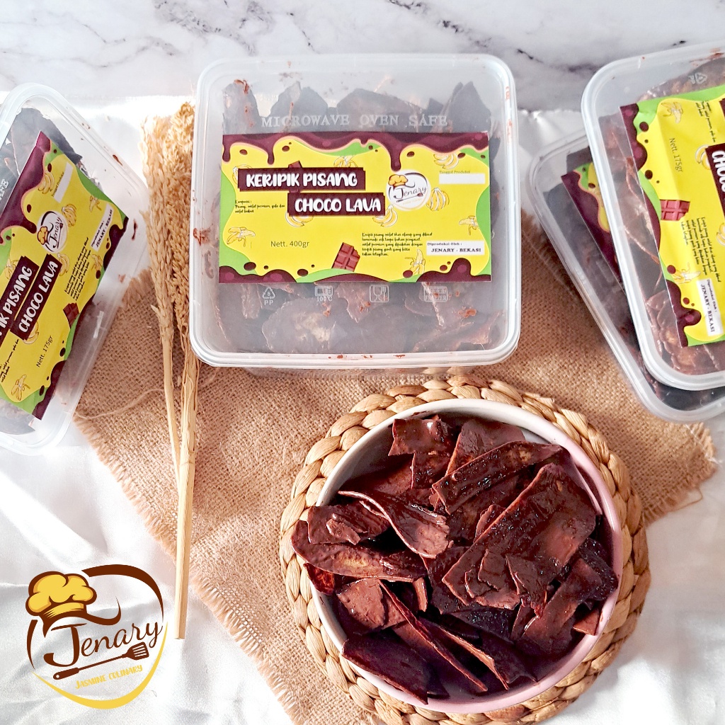 

Keripik Pisang Coklat Lumer 400 Gram Khas Cilacap Pisang Cokelat Lumer 400Gram