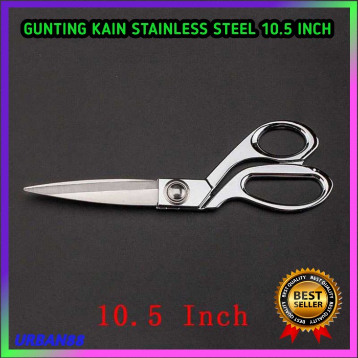 

Promo Gunting Kain Super Tajam Sewing Scissors Stainless Steel 10.5 Inch