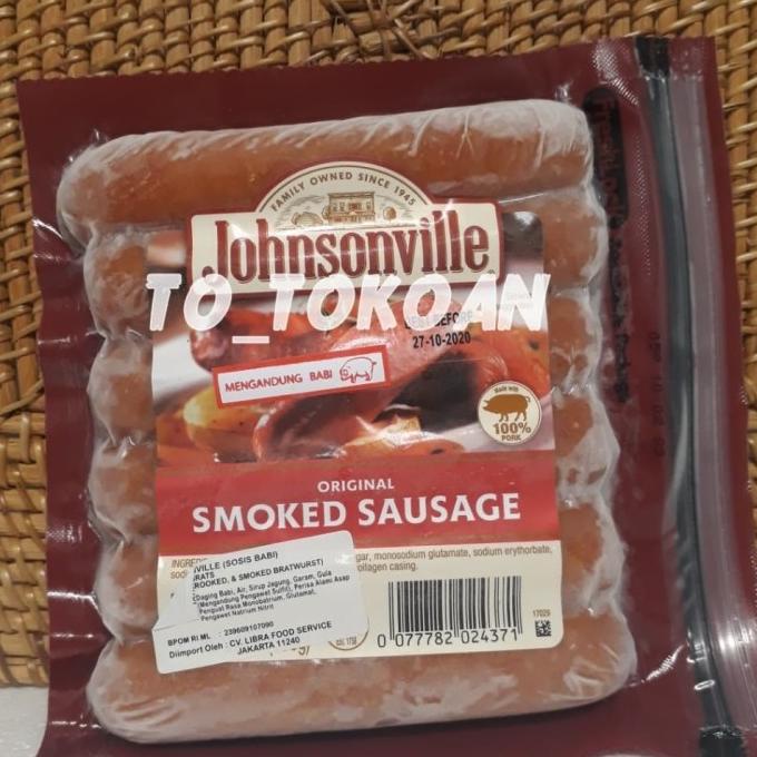 

TERBARU JOHNSONVILLE SAUSAGE SMOKED BRATS | SOSIS BABI 396 GR SINTARAHMA5