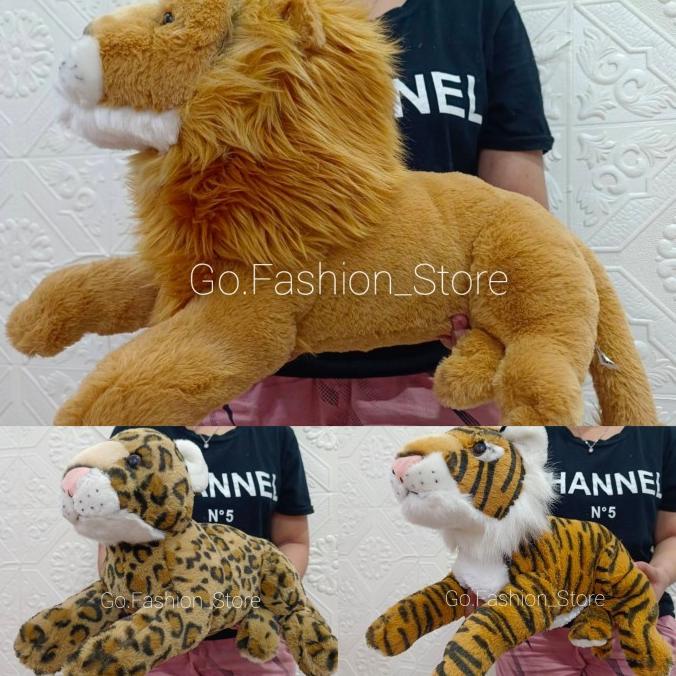 Boneka Animal Hewan Singa Lion Tiger Baring Jumbo Giant Seulgi Ori