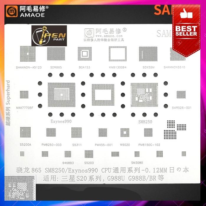 Plat Cetakan Exynos990 Sam 12 Amaoe 0Ry Bga Cpu Samsung
