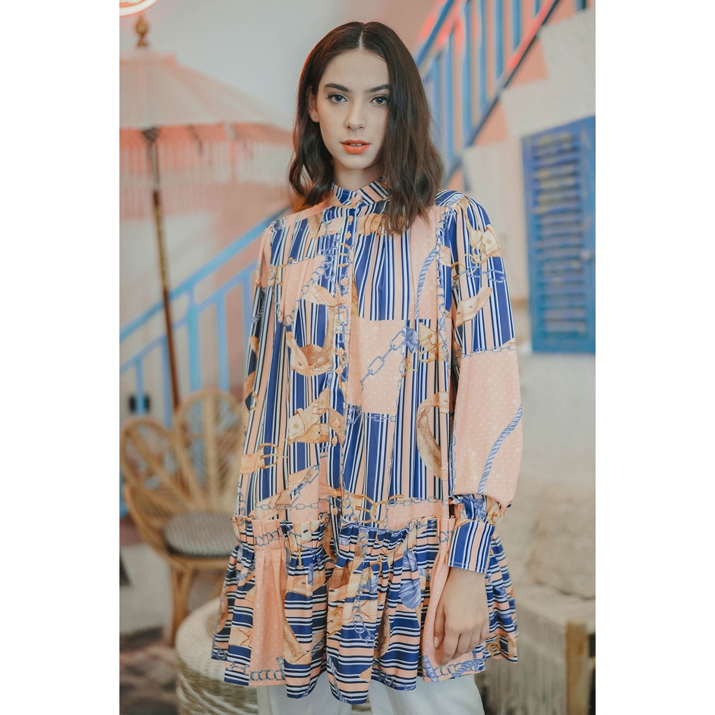 Benang Jarum - La Bella Bianca Shirt - Nautical