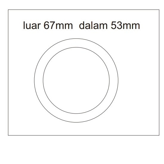 

PISAU POND BULAT LUAR 67MM DALAM 53MM