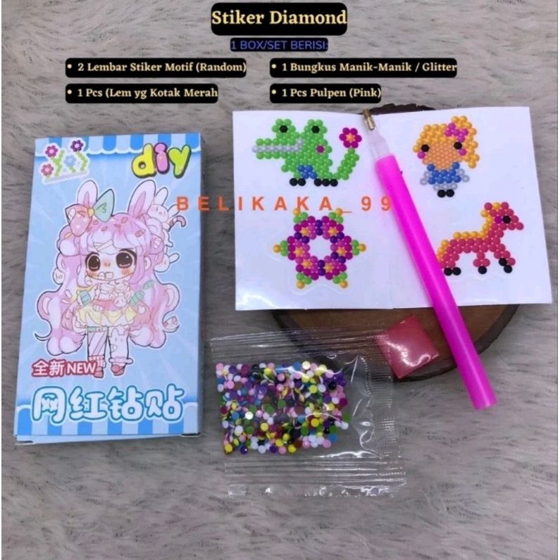 

Sticker Berlian DIY GIRL Children New Edition / Sticker Timbul Mainan Sticker Diamond
