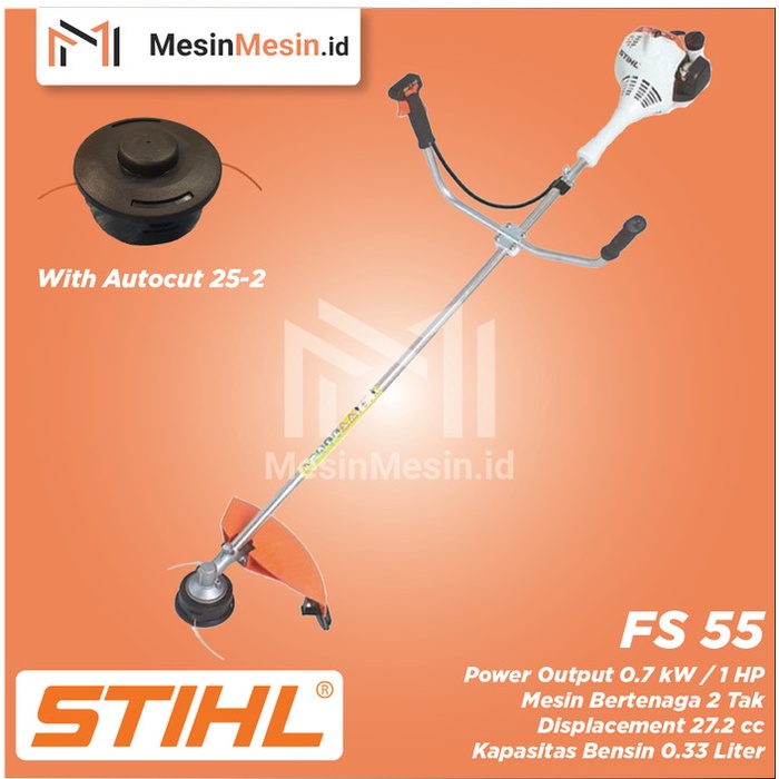 Ready Stihl FS 55 Brushcutters / Mesin Potong Rumput