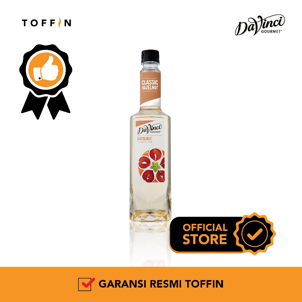 

Davinci Syrup Hazelnut - Sirup Rasa Hazelnut 750 Ml