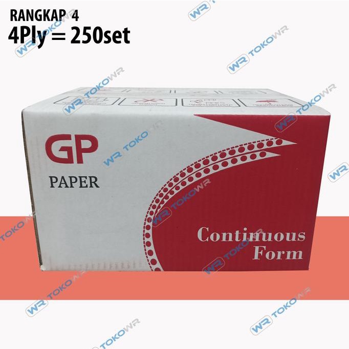 

Kertas Continuous Form Rangkap 4