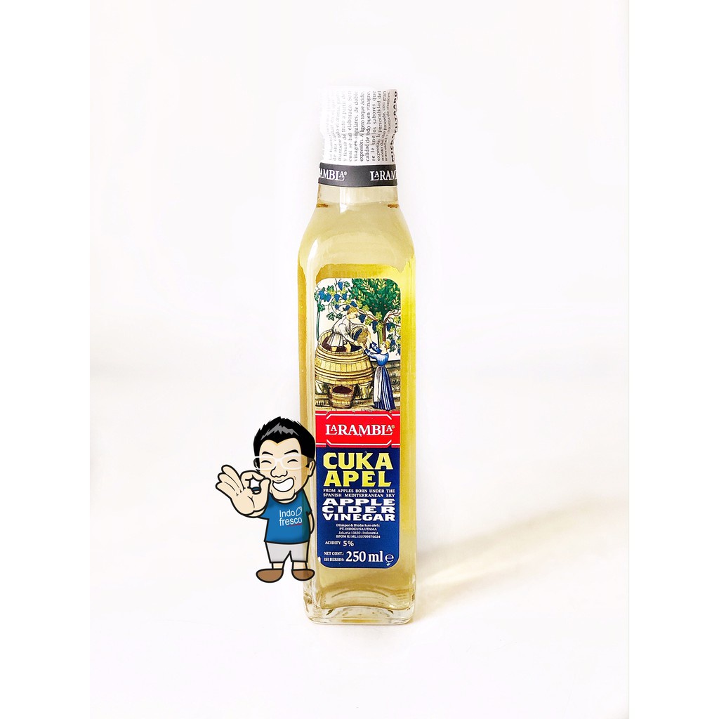 

La Rambla Cuka Apel- Cider Vinegar 250Ml