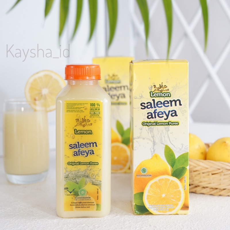 

Lemon Em Afeya 500 Ml / Em Afeya / Air Lemon Murni / Numan Sehat Untuk / M Afeya