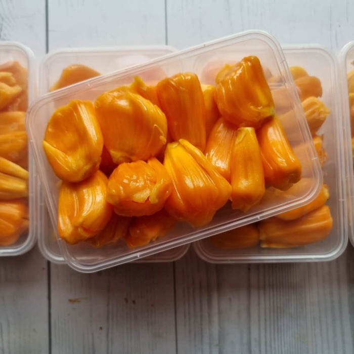

Nangka Madu Manis Julie Mango Kupas Bersih Siap Makan 400Gr
