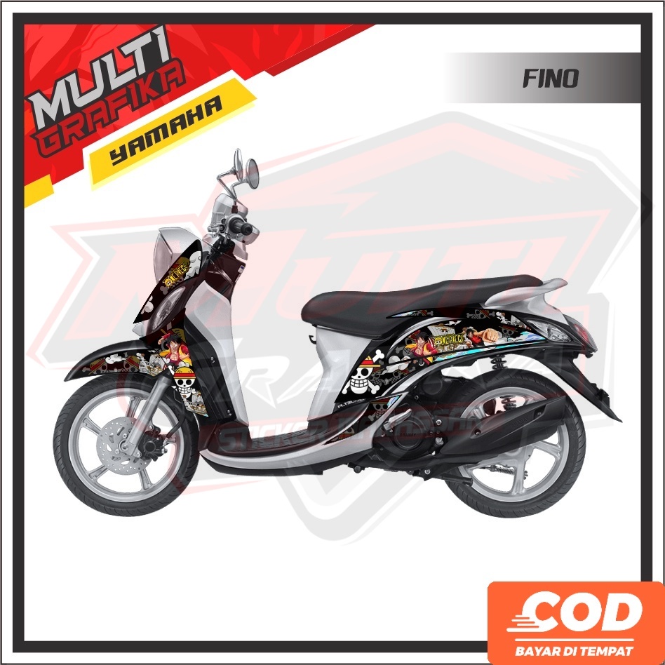 Stiker Striping Motor Fino 125 F1 Decal Sporty Grande Premium2014 2015 2016 2017 2018 2019 2021 2020