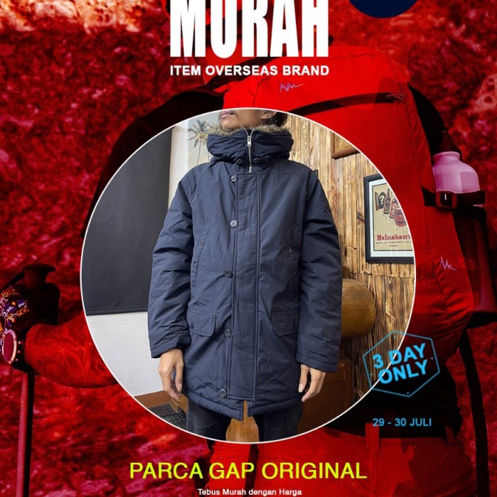 Promo Tebus Murah Jaket Parka Gap Original