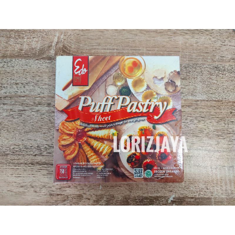 

Edo Puff Pastry Sheet 750Gr