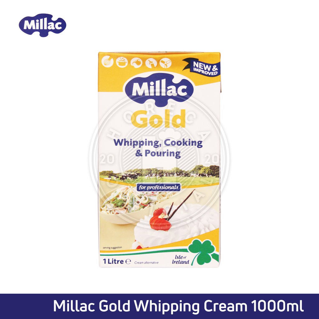 

Llac Gold Whipping Cream 1000 Ml Whip Krim Cair Kemasan 1Liter