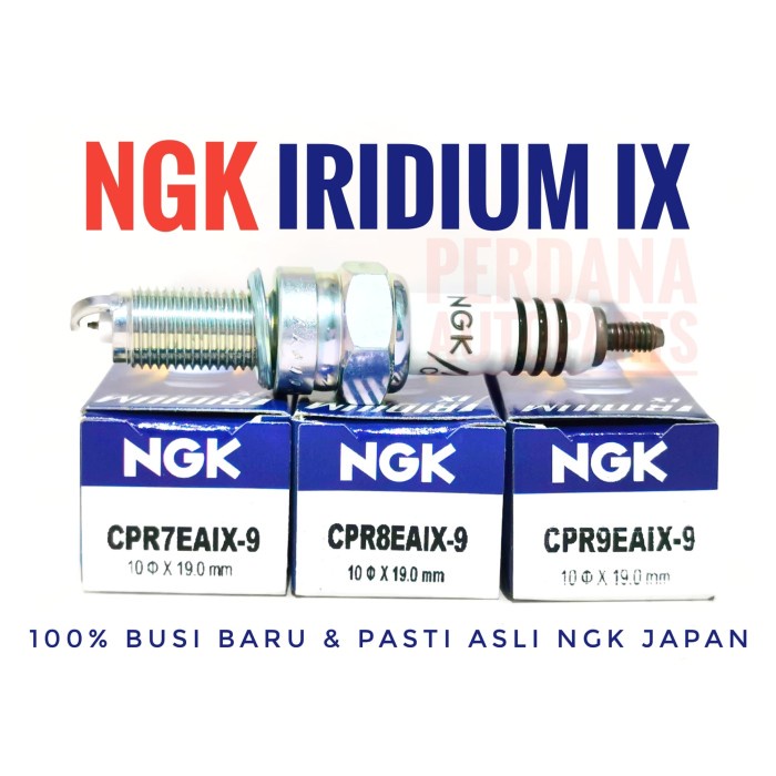 Busi Motor Cpr6Eaix9 Cpr7Eaix9 Cpr8Eaix9 Cpr9Eaix9 Asli Ngk Iridium Ix Kode Br03